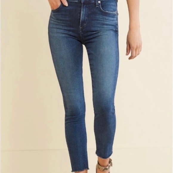 AGOLDIE Skinny Sophie Ankle Crop Jeans - Picture 1 of 15